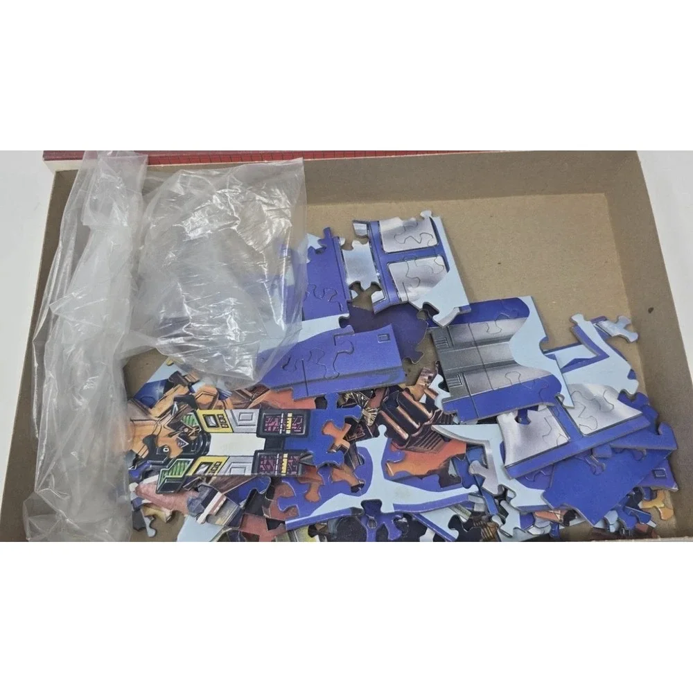 Warren Transformers Starscream G1 3-D Jigsaw Stand Up Puzzle Comple Vintage 1984